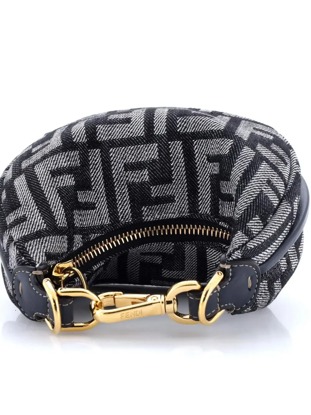 Fendigraphy Bag Zucca Denim Nano #262168F18B